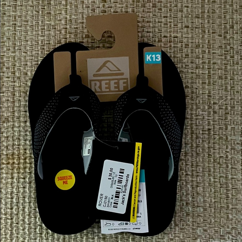 **NEW** Boy Reef flip flops